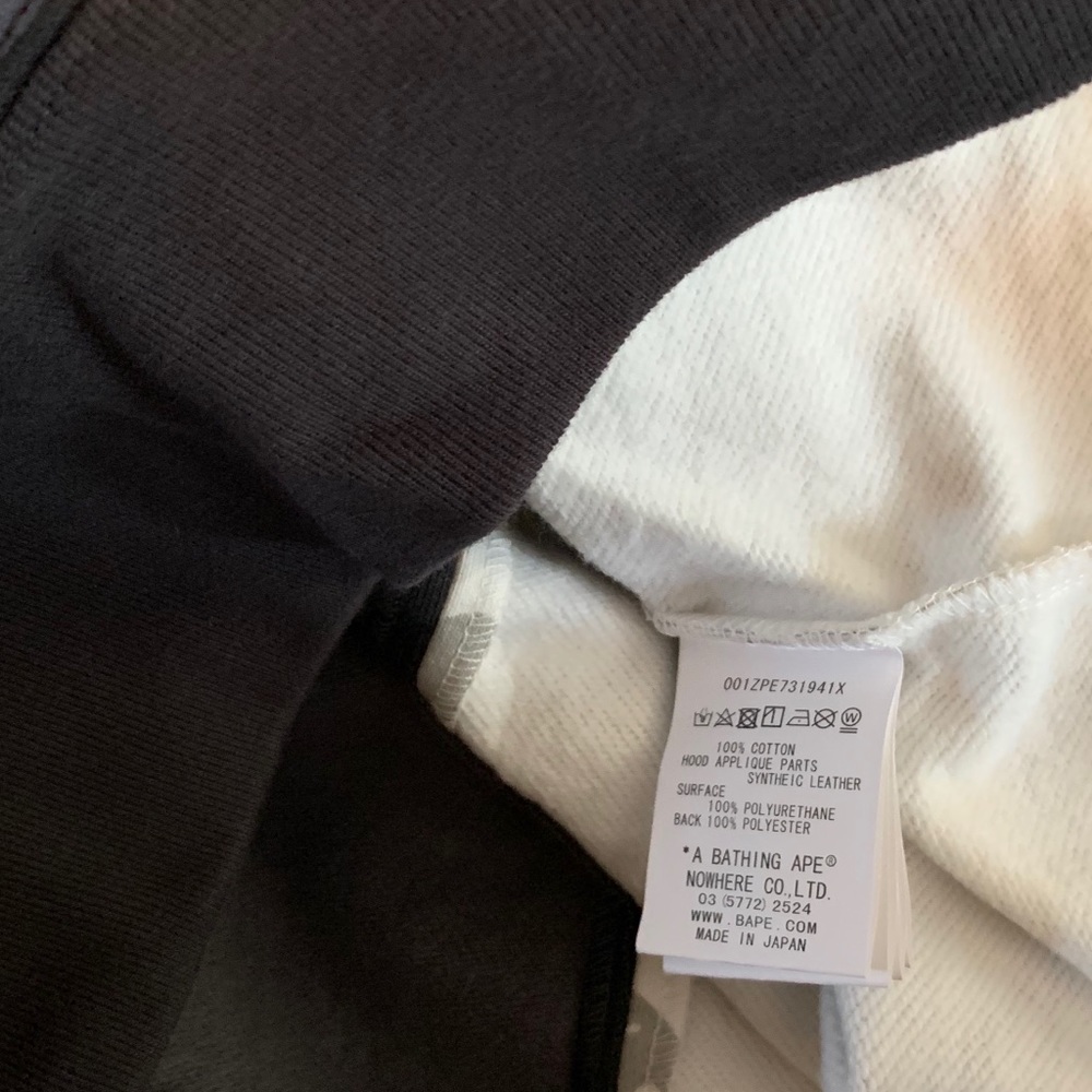 Bape A Bathing Ape X NBHD Shark Split Color Hoodie - Picture 5 of 8